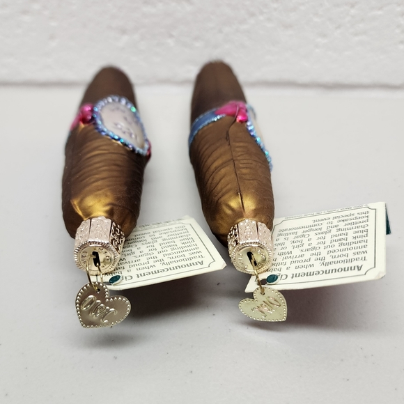 Old World Ornament ~ Baby Announcement Cigars It's a Boy (set of 2) - Picture 4 of 4